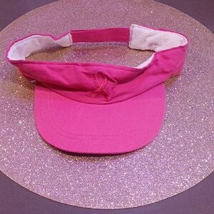 Women's Pink Ribbon Visor Cap